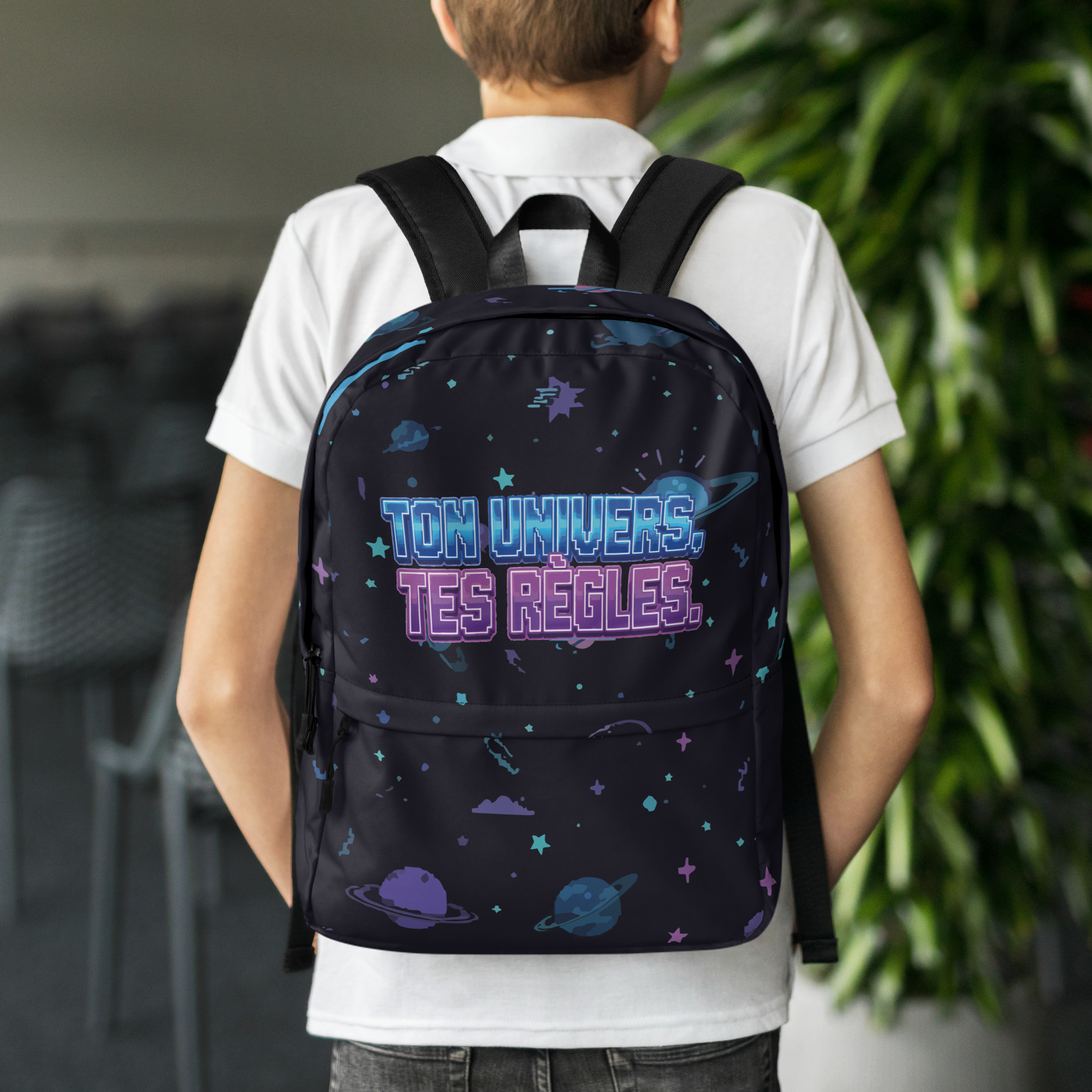 Sac à dos « Ton univers, tes règles »