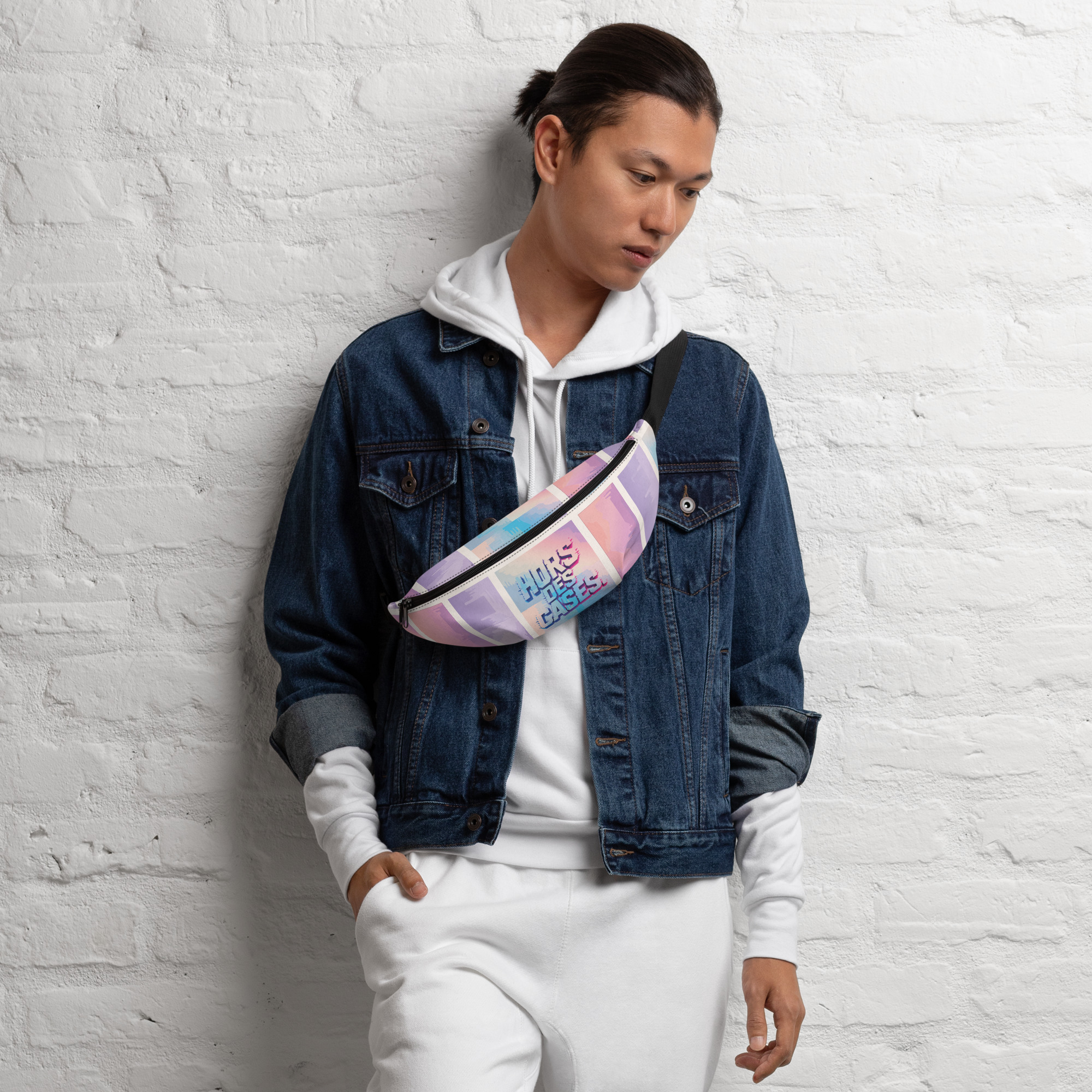 Sac banane « Hors des cases » – Taille au choix