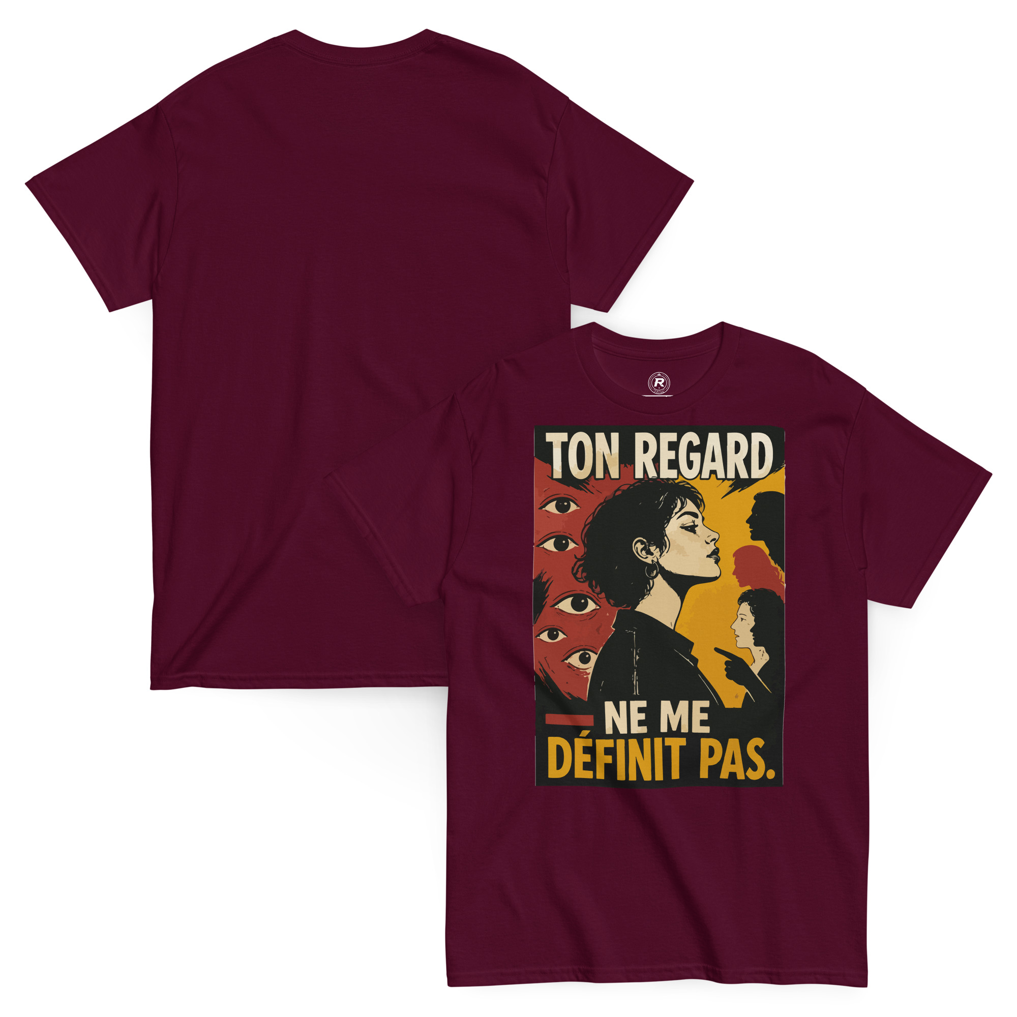 T-shirt « Ton regard ne me définit pas » – Divers coloris